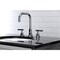 Kingston Brass FSC8931CML Manhattan Widespread Bathroom Faucet W/ Brass Pop-Up, Chrome FSC8931CML - alternate 4